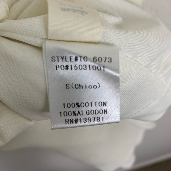 Tea & Cup Cream Dress S - Picture 5 of 6